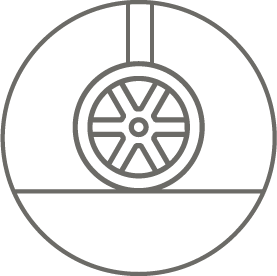 Wheels use · Domestic (21, 22, 23)